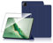 Coque Compatible avec Honor Magic Pad 2 12.3 2024 + 1 Pièces Protection Écran Verre Trempé,Couverture Intelligente Housse Etui Cuir Coque avec Support -Bleu