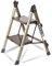 Trittleiter Zweistufige Leiter, Trittleitern Dreistufige Leiter Bekleidungsgeschäft Leiterhocker 2,3 Kg, 3,3 Kg Trittleiter/47X49X64Cm