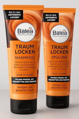 Balea Professional - Shampoo Traumlocken (250 ml) + Conditioner Traumlocken (200 ml) + PurLife Sticker