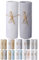 P'tit Basile - 2er Set, Doppelpack Jersey Spannbettlaken Baby, Spannbetttüch 100% Bio-Baumwolle - 70x140 cm Weiß/Grau - Ausziehbar mit elastisch Rundum- MARKENQUALITÄT ÖKOTEX