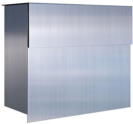 Briefkasten, Design Wandbriefkasten Edelstahl Molto - Bravios