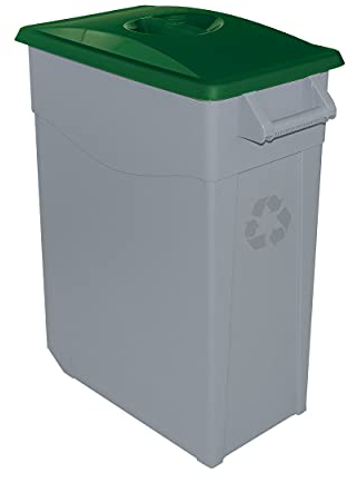 Denox Poubelle recyclage 65 L Vert
