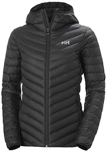 Helly Hansen Women's Verglas Hooded Down Down Jacket, Black, Large