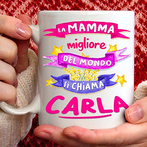 Tasse Mama Carla - das perfekte Geschenk für alle Mütter mit dem Namen CARLA