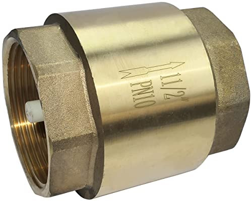 AERZETIX - C53443 - Clapet anti-retour universel PN10-1 1/2'' pouces - filetage Femelle-Femelle - Vanne non retour - en Laiton