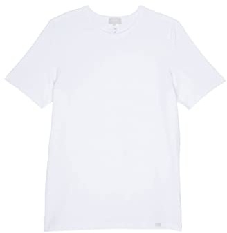 Hanro Cotton Essentials Shirts 1/2 Arm Two Pack Herren