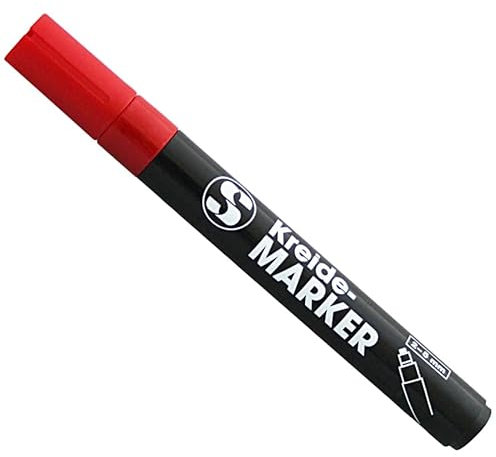 Schcneider 198905 Kreidestift, Farbe Rot, 2-5 mm Länge
