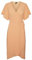 VERO Moda Damen Vmsaki Calf Wrap Dress Ga Noos Kleid, Mock Orange, M EU