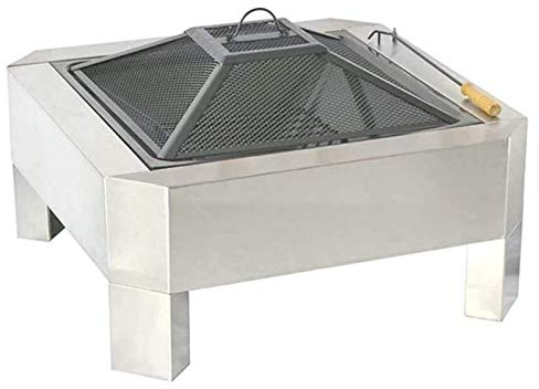 Feuerstellen für den Außenbereich, Holzofen, 71 cm Durchmesser, Feuerstelle im Freien, großes Lagerfeuer, Holzofen, Terrasse, Kohlegrill, Feuerstelle für Außengrill, Holzkohle, rauchfrei, mi
