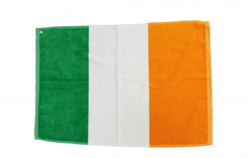 Patriot Velours-Golf-Handtuch, Irland, 50 x 40 cm