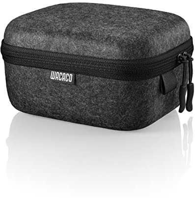 WACACO Minipresso NS2 Case, Funda Protectora con Caja Para Cápsulas, Posavasos y Toalla, Accesorio para Máquina Minipresso NS2