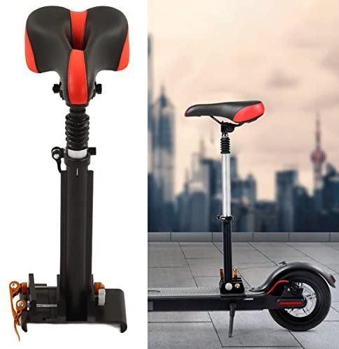 banapoy Elektro-Roller-Sitz, faltbar einstellbar universal Elektro-Skate-Autositz-Sattel, Punch Scooter Sattel Sitz Ersatz für M365, Aluminium-Legierung Körper, Schaumstoff