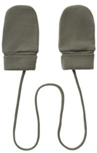 NAME IT Baby-Jungen Nbmwillit Wool Mittens Wo/Thumb Fäustlinge, Grün, ONE Size