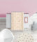 Baby Wickelauflage ohne Verstärkung Blumige Lichtung - 70X 47 cm - Wickelplatte für Babybett - Wickelaufsatz und Bettumrandung - Changing Mat Zubehör