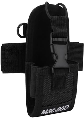 Yctze Two Way Radio Arm Bag, Nylon Armband Water Resistant | Adjustable fit, lightweight nylon material, for walking cycling gym use, compatible with walkie talkie devices