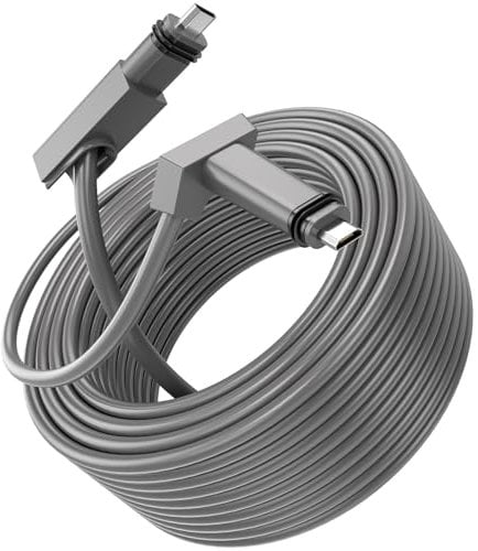 DuHeSin Starlink Kabel (75 Fuß/23 m) für Starlink Rectangular Satellite V2, wasserdichte und regensichere Starlink Kabelverlängerung für Starlink-Zubehör