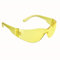 Workwear World Wraparound Yellow Single Piece Lens Lightweight Frameless PPE Safety Workwear Glasses
