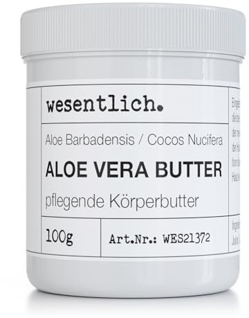 Aloe Vera Butter (100g) von wesentlich. - natürliche Pflege