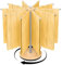 STWWO Stendi Pasta Fresca Girevole Essiccatoio per Pasta in Legno con 10 Bracci Rimovibili Acciaio Inossidabile 304 Stendipasta Essicatore per Asciugare 2 kg Pasta Spaghetti Tagliatelle Fresca