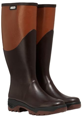 Aigle Parcours2 Women Knee High Boots Women, brown, 3.5 UK