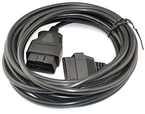 Powboro 16.4 Feet (5 Meter) OBD2 Extension Cable – OBD II 16 Pin Female to Male Diagnostic Extender Cable – Car Diagnostic Scanner & Code Reader Extension Lead