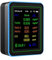 Ampio uso Smart Home Monitor Monitoraggio completo di temperatura e umidità tramite connettività WiFi (nero)