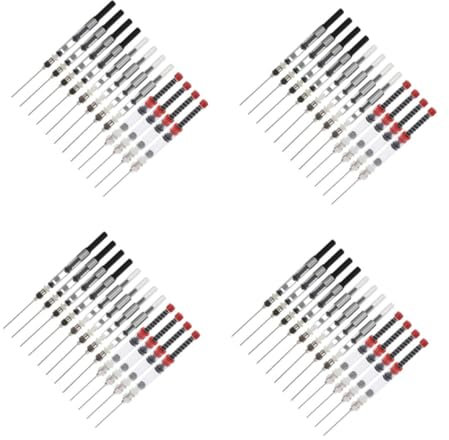 Artibetter 4sets Fountain Pen Ink Filler Converter Kit Ink Absorber Spring for Easy Refilling Lightweight Portable Design for Calligraphy Journaling 12pcs*4