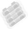 PRETYZOOM 4 Piezas Abrazaderas de PVC para Tuberías de Drenaje de Lavadora y Aire Acondicionado Clips Autoadhesivos para Fijar Tubos de Instalación Rápida Superficies Variadas Previene Daños