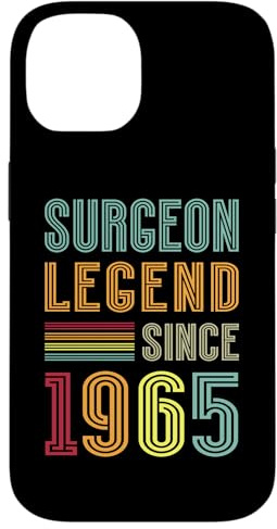 Surgery Legend 1965 61 Years Scalpel 61st Birthday Surgeon Case for iPhone 14