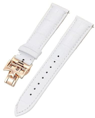 BDPRZGHGL 22mm Double-sided Bands VC Watch Strap For Men And Women Cow Leather Bracelets