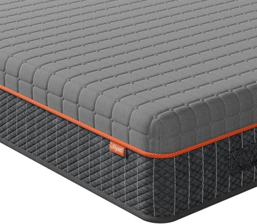 Uliyati 7-Zonen Matratze 90x200 cm Höhe 20cm H3 Kaltschaummatratze | Atmungsaktiver Bezug, kühlen Schlaf, Druckentlastung, Öko-Tex Zertifiziert, Härtegrad H3, 90x200x20 cm, Rollmatratze