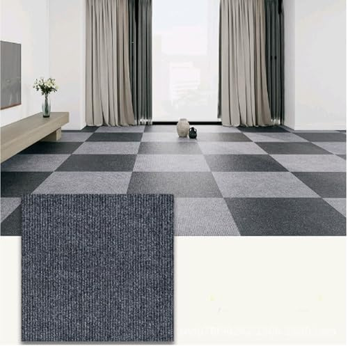 Stick Floor Tiles, Self-Adhesive Carpet 30x30cm Multicolor Pack of 5,10,20