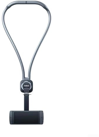 Soporte para tablet de coche, reposacabezas giratorio de 3 ejes, para asientos deportivos, soporte para teléfono móvil, asiento trasero de coche, silicona resistente, ABS, gris, para sedán SUV con