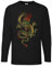 Urban Backwoods Chinese Dragon Men Long Sleeve T-Shirt Black Size L