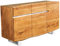 Riess Ambiente Massives Baumstamm Sideboard Mammut 135cm Akazie Massivholz Edelstahl Anrichte Schrank