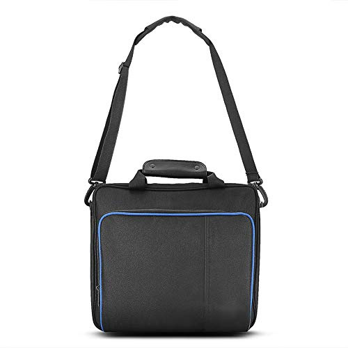 Zerone Große Kapazität Travel Storage Tragetasche, Tragbare Schützende Schultertasche Handtasche für 4 Console Tragetasche Zubehör