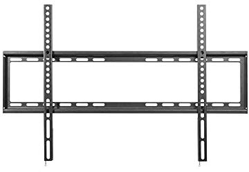 Kaorka 474402 - Soporte de Pared Fijo de Acero para TV y monitores de Ordenador, Soporte para Pantallas, Fijo, 55-70 Pulgadas, con Sistema VESA 600x400, máx. 35Kg