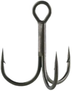BKK SPEAR-21 UVO Freshwater Treble Hook | 1X | Ultraviolet Coating | Needle Point