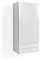 Vicco Armoire Murale de Salle de Bain Fredd, Blanc Haute Brillance, 36 x 77 cm