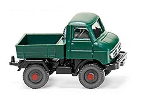 Wiking 097204 Unimog U 411 moosgrün - Miniaturmodell 1:160 Spur N - Kein Spielzeug!!