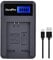 DuraPro Rapid LCD USB Charger Replacement for Canon NB-11L / NB-11LH Battery; Canon PowerShot A2300 IS, A2400 IS, A2500, A2600, A3400 IS, A3500 IS, A4000 IS, ELPH 110 HS, ELPH 115 HS