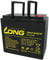 1x AGM 12V / 62Ah Blei-Akku - WP-22NF305CN zyklenfest kompatibel MP62-12C, 12LCP-56