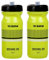 Zefal Sense M65 Rennrad-Trinkflaschen, 650 ml, Neongelb, 2 Stück