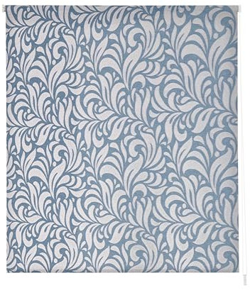 Estoralis MYRCELLA Raffrollo Lichtdurchlässig, Blau, 110 x 175 cm