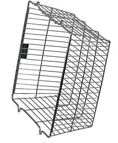 SPARES2GO Universal Zinc Cooker Hob Vent Guard/Tumble Dryer Outlet Square Cage (11 x 10 x 5)