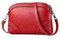 DORRISO Damen Mode Umhängetaschen Angemessene Kapazität PU Leder Schultertasche Leichte Damen Handtasche Reise Casual Umhängetasche Rotes B