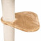 HAPPYPET Universal XL Liegeplatz für Kratzbaum 55 cm - Stabile Liegefläche, 600g Plüsch überzogen, Zubehör Ersatz für Katzenkratzbäume, belastbar bis 15 kg, Creme
