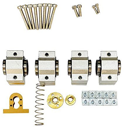 Mengmen 3018 Pro SCV10VUU Lagerung 12Mm 10Mm für CNC3018 T8 Schraube Kabel 4Mm Durchmesser 12Mm für Machine Xaxis Update