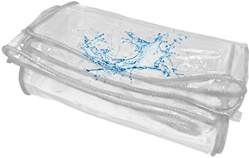 YWBXSHKD Lona Impermeable Transparente De PVC 2.1x3m, Lona De PláStico Transparente Resistente A La Lluvia, Lona PVC por Metros Transparente, para Exterior Bicicleta Invernadero
