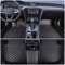 Auto Fußmatten für VW Amarok Canyon Aventura 2010-2018 Allwetter Fussmatten Set Zubehör Fußmatte,Schwarz-Beige